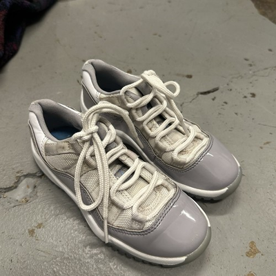 #ad #ad Air Jordan 11 Retro Low Cement Grey Shoes Size 11C Sneakers $29.17
