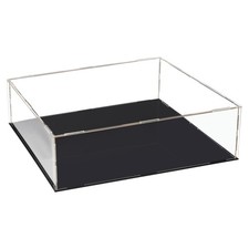 Acrylic Clear Display Case Box Showcase Cube Collectibles Show Box 30x25x10cm
