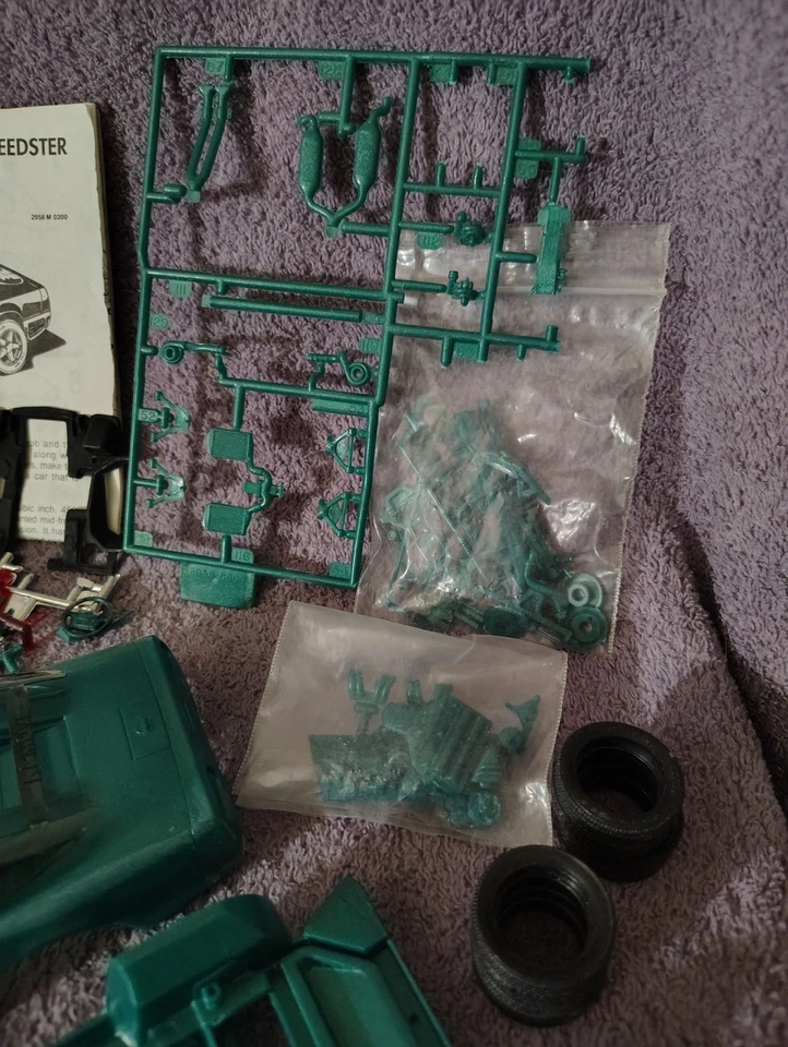 Vintage Monogram #2958 Callaway Corvette Speedster 1/24 Scale Plastic Model Kit - Image 3 of 4