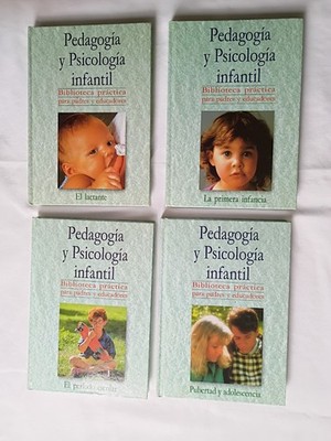 Pedagogía y Psicología Infantil 4-Book Set Biblioteca práctica CULTURAL 1998