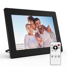7 Inch Digital Picture Frame, Digital Photo Frame with 16:9 HD LCD Screen, Re...