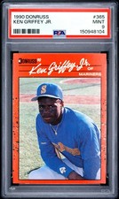1990 DONRUSS #365 KEN GRIFFEY JR. PSA 9