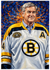 BOBBY ORR * Boston Bruins * HOCKEY * Illustrated Art Card * ATC ACEO
