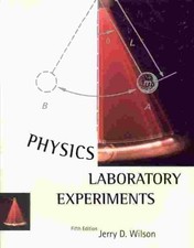 Physics Laboratory Experiments, Jerry D. Wilson, Acceptable Book
