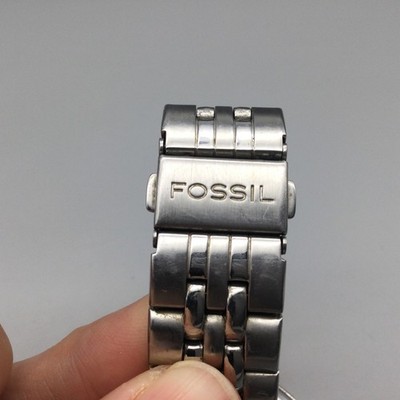 Fossil Watch Unisex 40mm Yellow Liquid Floating Gear Bubble JR