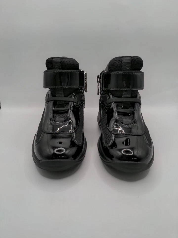 Novo Sapato de Bebê Prada Calzature Preto 0T0630 Tamanho 24 EUA 7.5 - Imagem 4 de 4