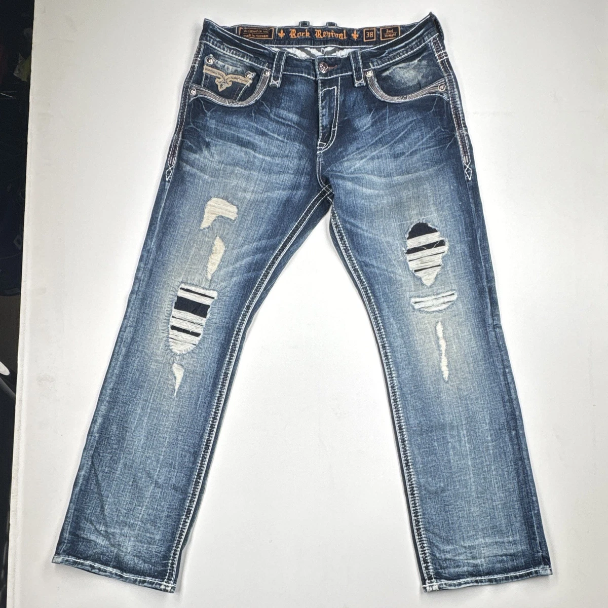 Rock Revival Denim Jeans for Men in 32 Inseam for sale | eBay