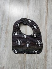 Pink Floyd Baby Bib Black White Band Members Music Merchandise EUC