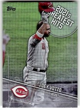 2022 Topps #21GH-20 Joey Votto 2021's Greatest Hits Cincinnati Reds Baseball