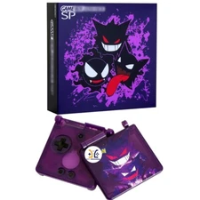 DIY Gameboy Color LLY GBASP Retro Pixel IPS screen 3.0 UV print custom boxes and