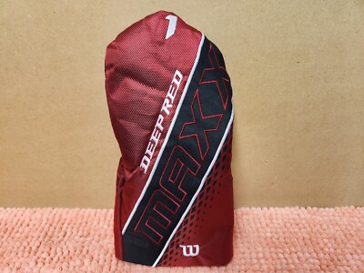 Wilson Golf Deep Red MAXX Driver Headcover Club Head Cover 12'' NEW