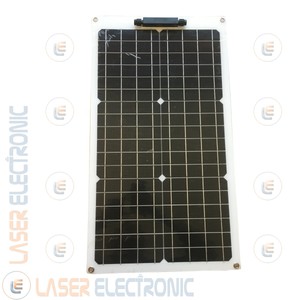 dimensioni: 20W Pannello solare monocristallino flessibile 18V 30W carica batteria solare 12V impermeabile pannello solare per caravan camper barca
