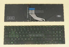 For HP Pavilion GAMING 15-ec0000 15z-ec Keyboard Green Backlit Spanish Teclado