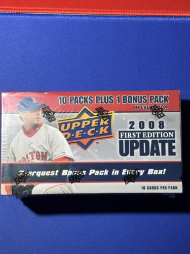 2008 Upper Deck Baseball First Edition Update Box Blaster Sealed Starquest NEW - Picture 3 of 4