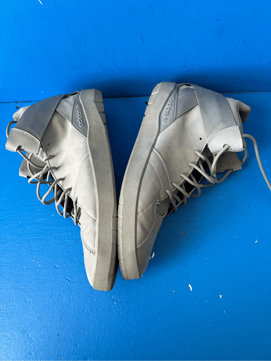 Adidas Originals Crestwood Mid Men\'s Lace Up Basketball Shoes Grey Size 14 Adidas Originals Crestwood Mid Men main image 4
