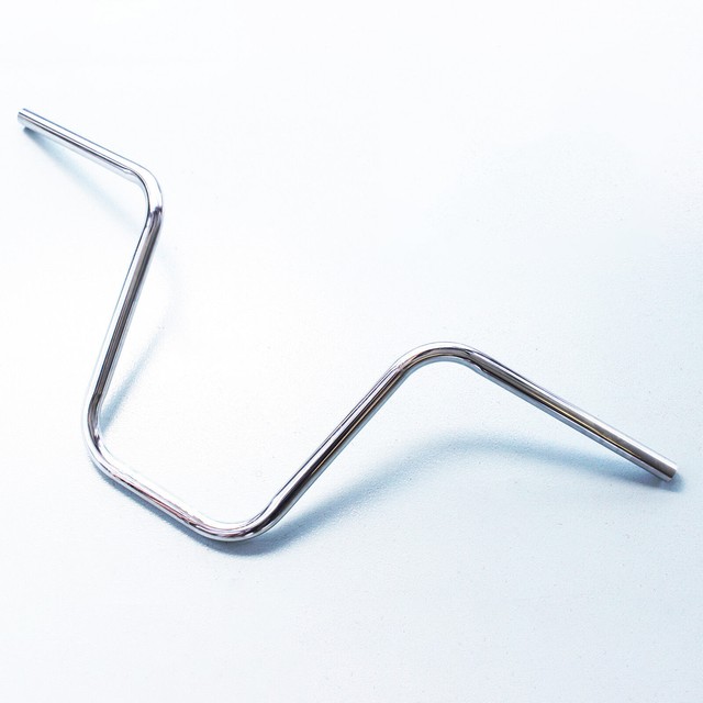 chrome chopper bicycle