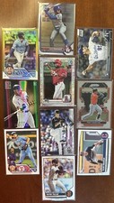 TEN 2020-23 BASEBALL ROOKIES 10 Card Lot