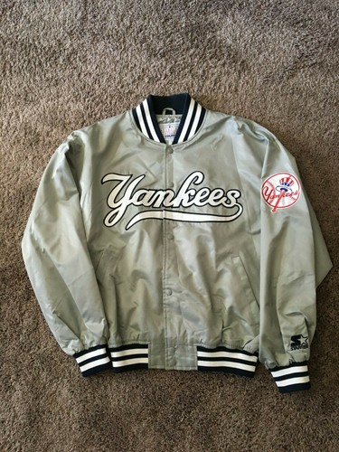 yankees satin jacket