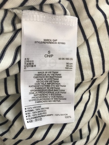 GAP Women`s Dress Striped S , M Sizes Dresses New - Picture 12 of 12