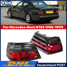 1Paar Rückleuchte Rot Grau Bremslicht für Mercedes Benz E-Klasse Limousine W124