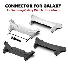 2PCS Stainless Adapter For Samsung Galaxy Watch Ultra 47mm Metal Connector Band
