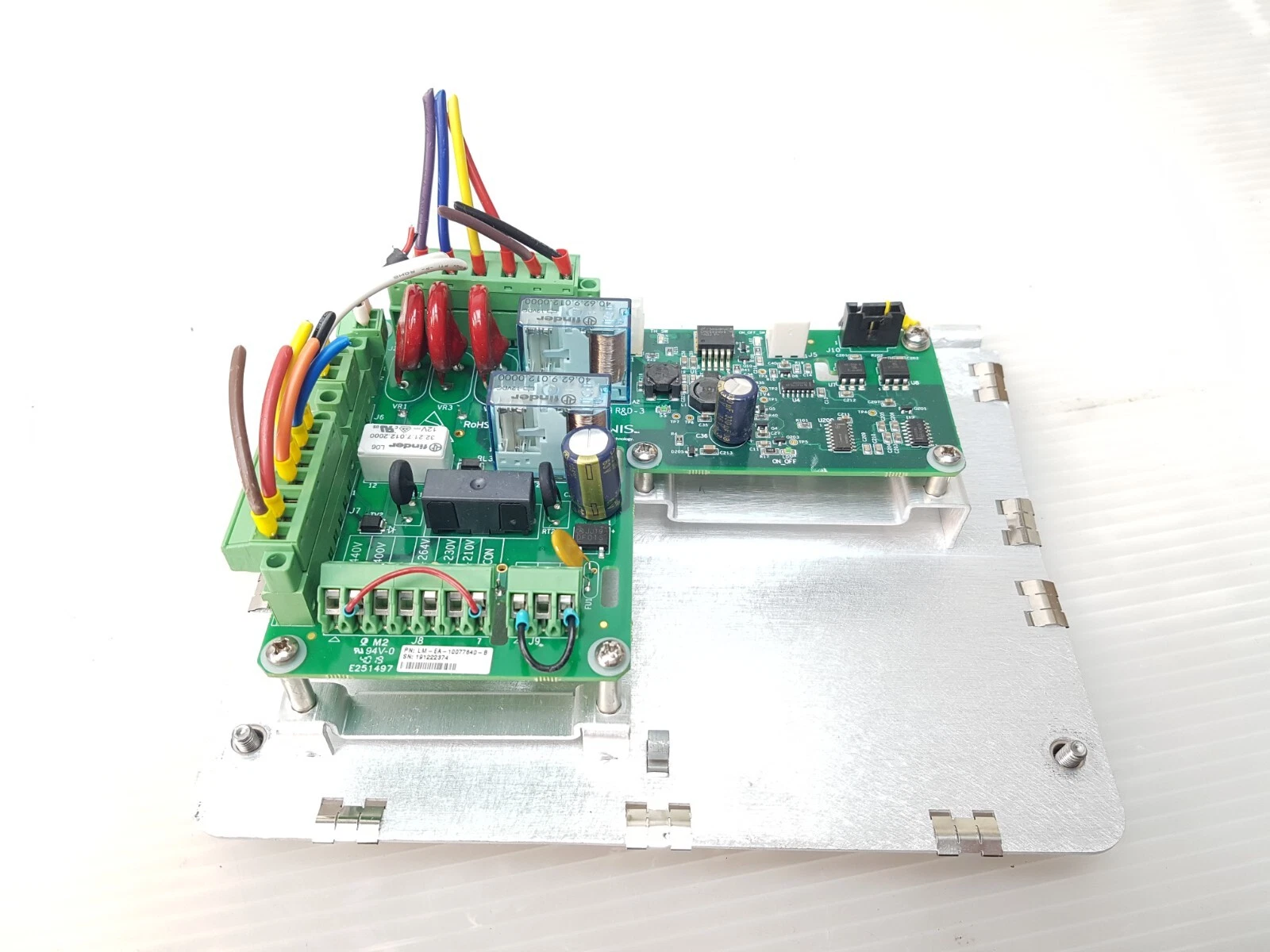 LM-EA-10077840-B AC board assembly seen from the terminal-block side