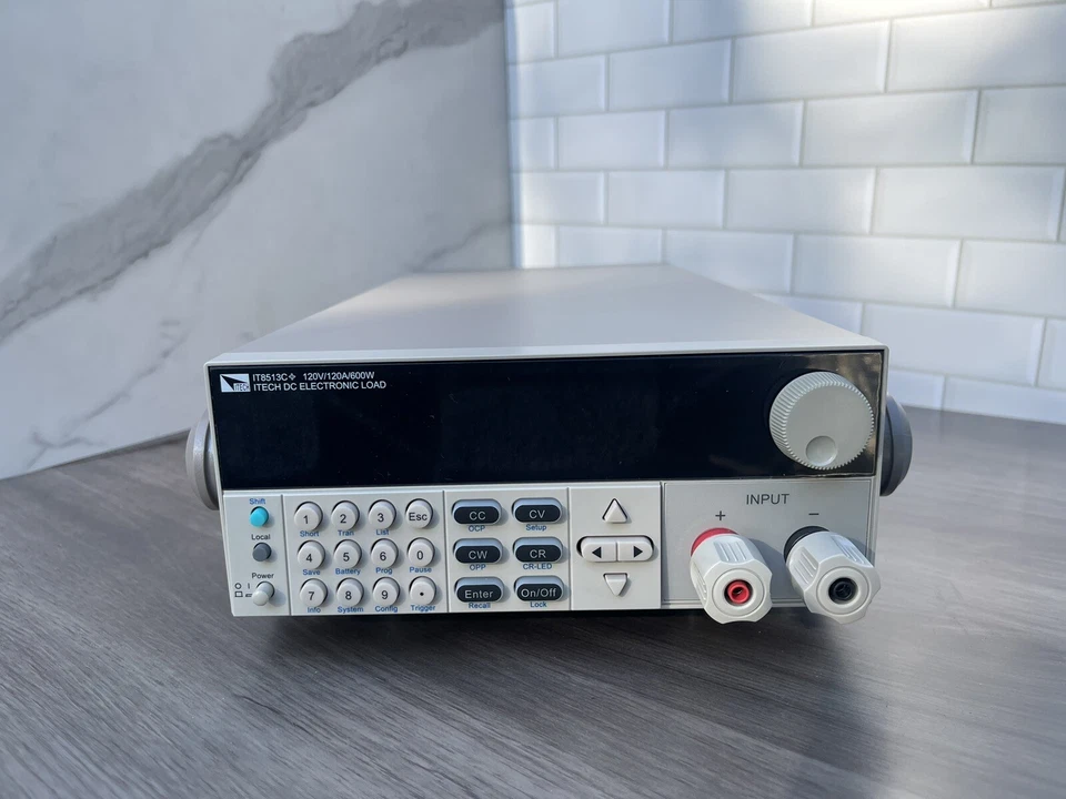 ITECH IT8513C-PLUS 120V 120A PROGRAMMABLE DC ELECTRONIC LOAD - Image 4 of 4