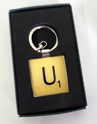 Scrabble Schlüsselanhänger Buchstabe U Designed By Wild & Wolf Official 2012, Keychain - Bild 2 von 4