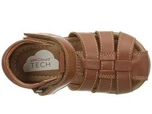 NUEVO EN CAJA Nuevas Sandalias Umi Fisherman Ryker Marrón Unisex 4 M EU 19 Foto 2 de 3