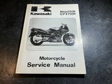1987-1990 Kawasaki Ninja 750R GPX750R ZX750F Motorcycle Service Manual