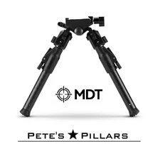 MDT Chassis Bipod Swivel Stud Mount Carbon Fiber GRND-POD 114057-BLK
