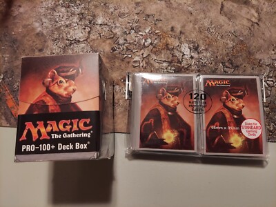 mtg squirrel card sleeves Earl Of Squirrel Sleeves And Deck Box. Mtg Ultra Pro. Brand New!