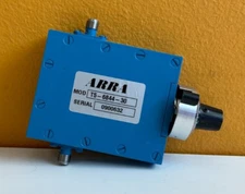 Arra T5-6844-30 8 to 12.4 GHz, 30 dB, SMA (F-F), Level Set Attenuator. Tested!