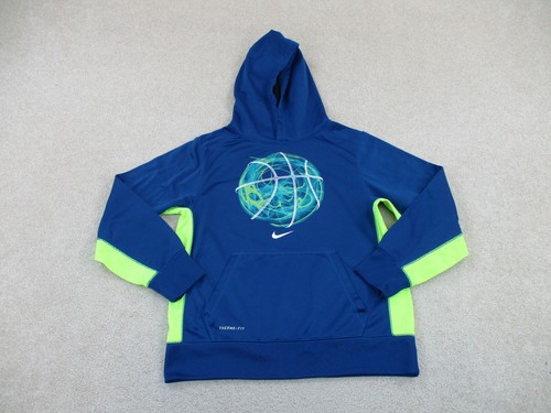 Nike Sweater Boys Large Blue Green 