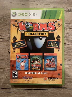 Worms Collection; CIB (Microsoft Xbox 360, 2013)