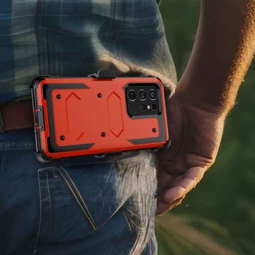 For Samsung Galaxy S21/S21+/S21 Ultra/FE Case Dual Layer Hard Cover / Belt Clip - Picture 41 of 89