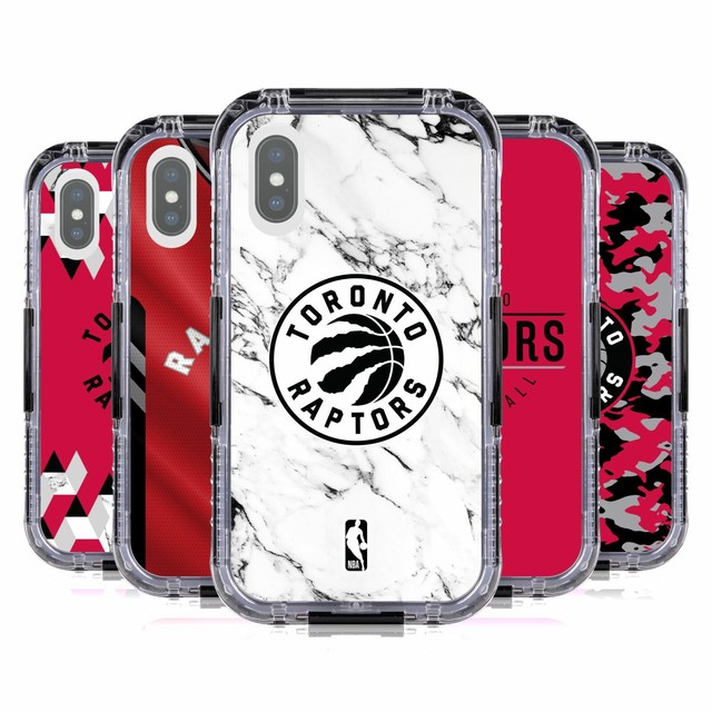 NBA 2018/19 TORONTO RAPTORS BLACK WATER RESISTANT CASE FOR APPLE iPHONE