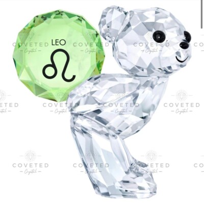 Swarovski Kristall Kris Bär Sternzeichen Leo 5396280 Mint Boxed Rare Retired Neu