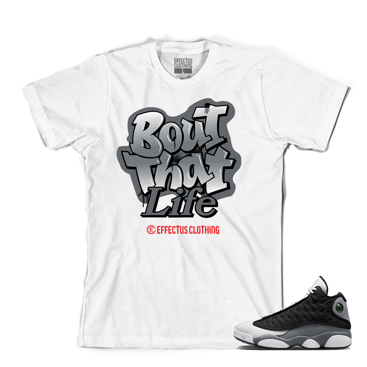Tee to match Air Jordan Retro 13 Black Flint. LIFE Flint Tee | eBay