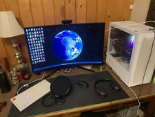 Samsung Odyssey Neo G8 32'' 4K UHD VA LED Curved Gaming Monitor