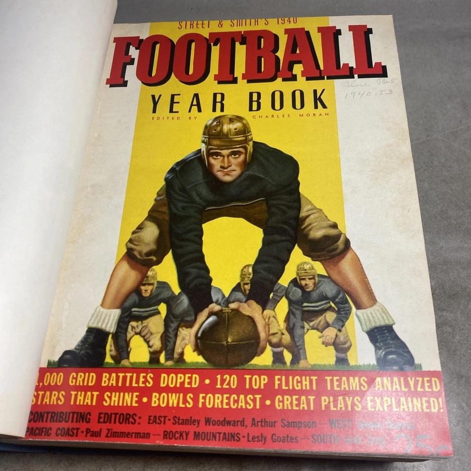Canada Football History Street & Smith’s Football 1940-1953 Frank Kormondy / MNY Foto 3 de 4