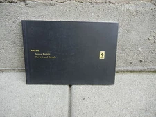 FERRARI ( POWER SERVICE BOOKLET ) EXCELLENT CONDITION