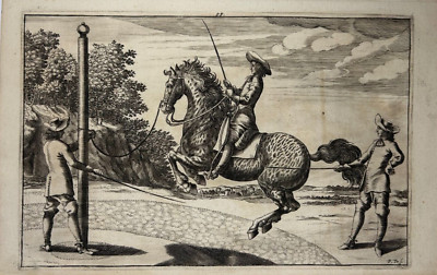 Winter by Eagle's Wing, Plate 55 from Bellerophon, sive Eques peritus. Circa 1678