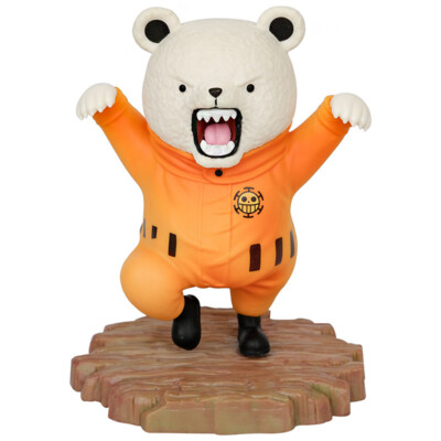 13.5cm Anime One Piece Cute Object Series Bepo Bear PVC Figure