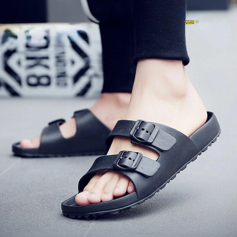Men Sandals Slippers Summer Beach Outdoor Casual Shoes Footwear Slides Big Size