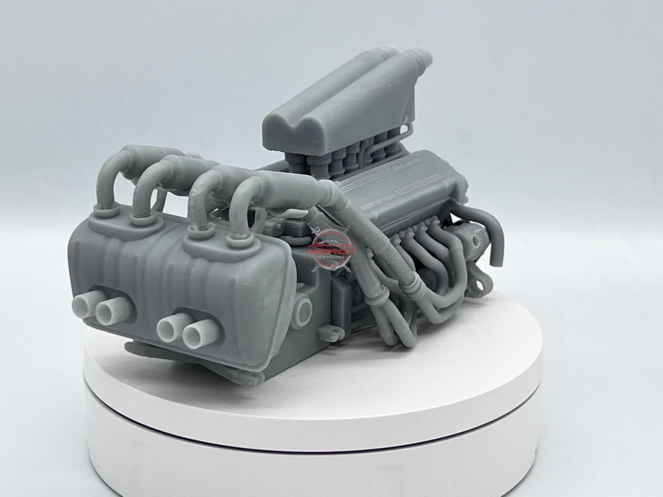 McLaren F1 S702 V12 Engine Model Kit Scales 1/24 1/18 1/12 1/8 1/6 1/4 - Image 3 of 4