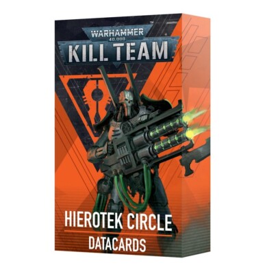 Kill Team: Hierotek Circle Datacards - Warhammer 40k - Brand New, Sealed