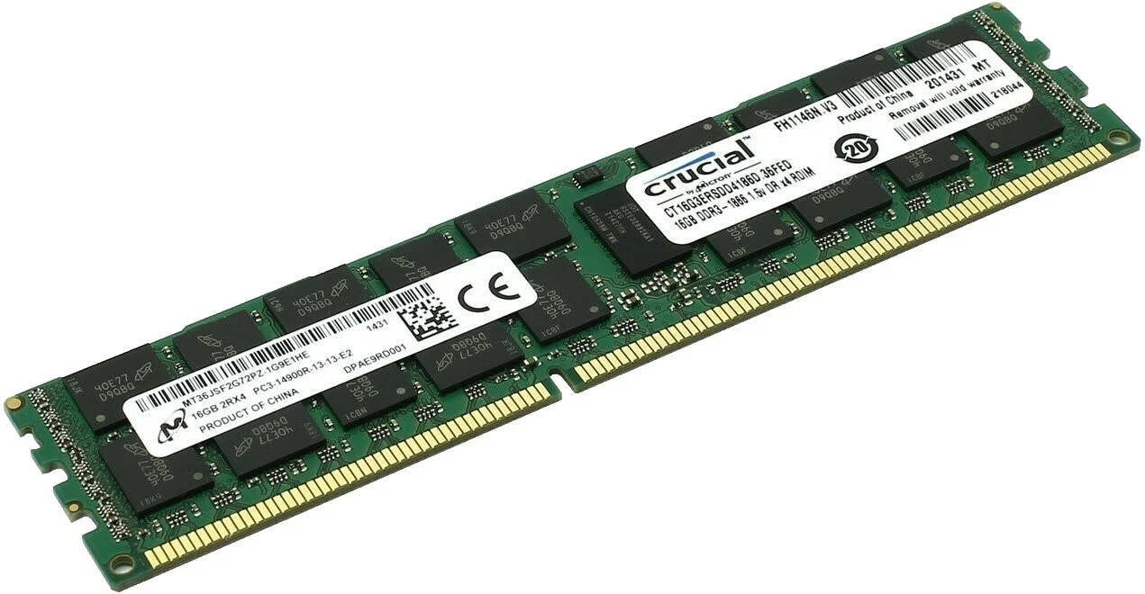 Ordenador Crucial DDR3 SDRAM Memoria (RAM)