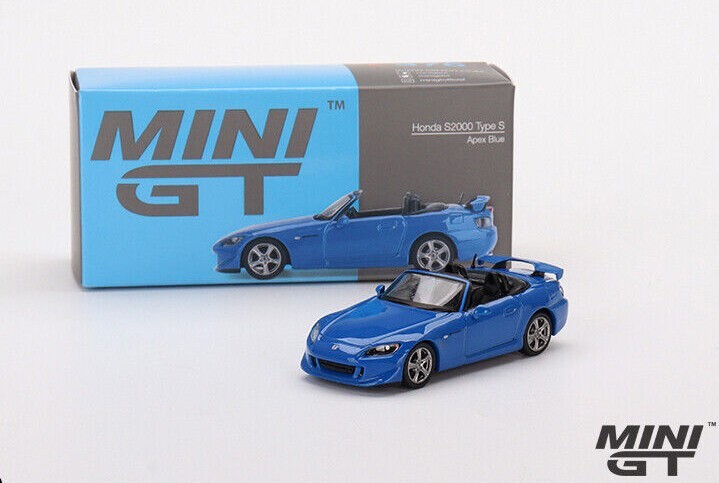 Mini GT 1:64 Honda S2000 (AP2) Type S Apex Blue Diecast