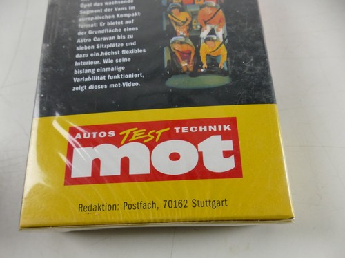 Opel Zafira VHS Kassette Werbevideo Produktvideo Videokassette MOT X-2586 - Bild 9 von 11